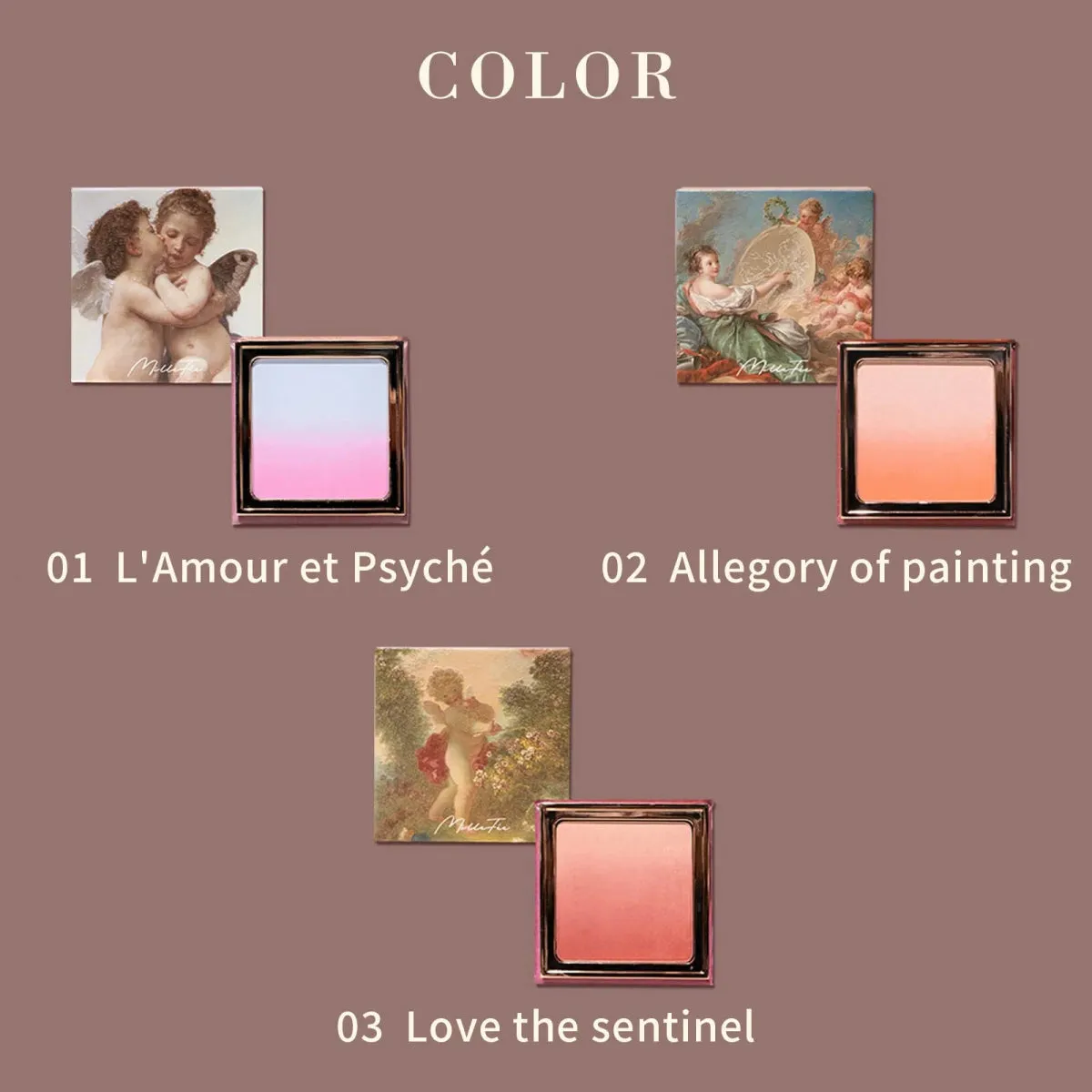 MILLEFEE Angel Gradation Blushes - 02 Allegory Of Painting